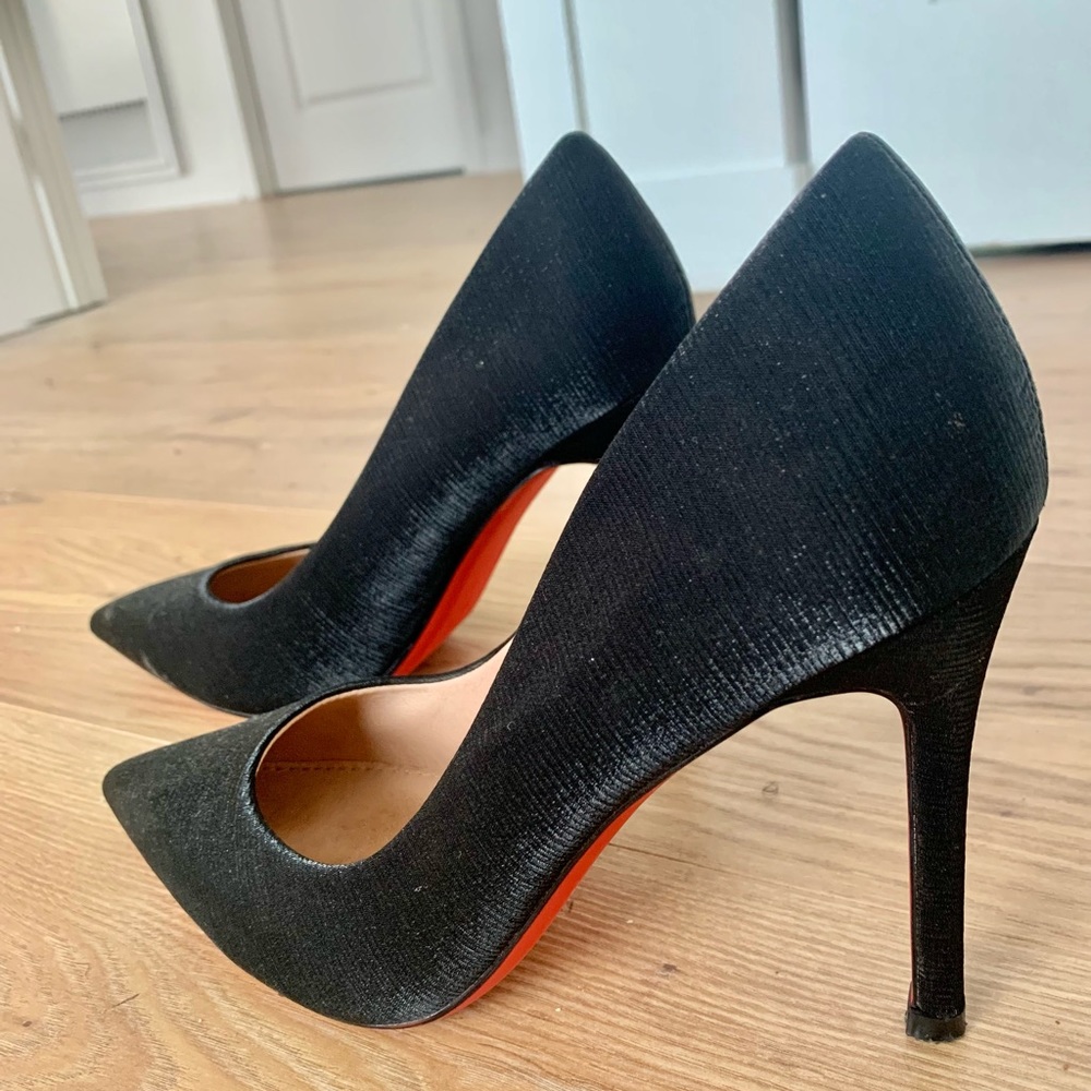 Black stiletto heels!